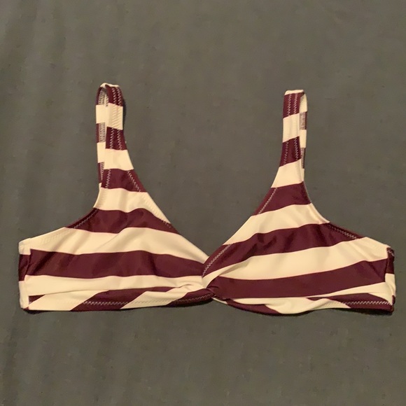 Solid and Striped Jane bikini top - Size M - Picture 2 of 4